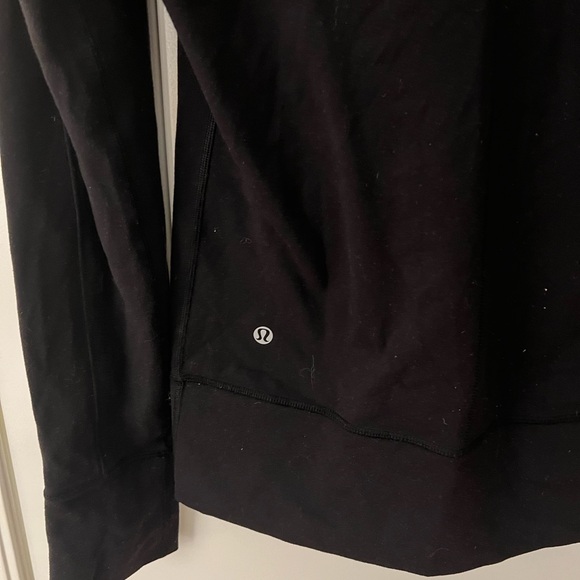 Lululemon Athletica Black Zip Jacket - Picture 3 of 4